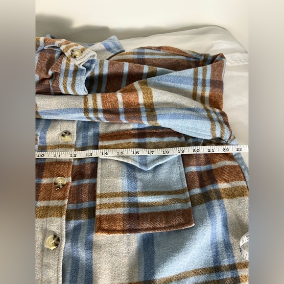 Ford Bronco Blue Plaid Flannel Shirt M Official Licensed Unisex Fit - Picture 9 of 10